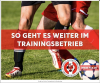 Meldung: Fußball: Trainingsbetrieb im Freien ab sofort möglich