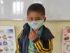 Corona Hilfsaktion Kindermasken aus Thailand für Ramechhap