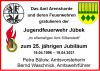 Vorschaubild der Meldung: Die Jugendfeuerwehr Jübek ist 25 Jahre alt geworden 19.04.21