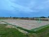 Fertigstellung eines Beachhandballplatzes