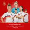 Vorschaubild der Meldung: Vorverkauf für das Frauen-Länderspiel ab dem 9.9.21