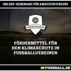 Vorschaubild der Meldung: Fördermittel für den Klimaschutz im Sportverein
