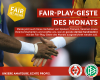 Vorschaubild der Meldung: Fair-Play-Gesten aus September zur Abstimmung