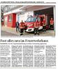 Meldung: Fast alles neu im Feuerwehrhaus (Artikel im Schwarwälder Boten vom 10.02.2021 von Doris Sannert)