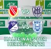 Vorschaubild der Meldung: Die Landespokal-Halbfinals der Saison 21/22 sind fix!