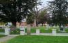 Stadt Perleberg | Bis heute sichtbares Zeichen des Kriegsendes 1945 in Perleberg: Der sowjetische Ehrenfriedhof am Grahlplatz