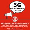 Vorschaubild der Meldung: FLB fordert 3G für den Amateurfußball