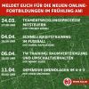 Vorschaubild der Meldung: 4 neue Online-Fortbildungen für den Frühling