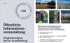 Öffentliche Veranstaltung zu GSK und Online-Dialog