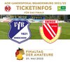 Vorschaubild der Meldung: Ticketinfos zum AOK-Landespokalfinale
