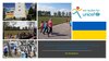 Fotocollage Spendenlauf für die Ukraine Robert Koch-Grundschule Niemegk mit Bildern vom Lauf, Quelle: Amt Niemegk