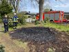 Einsatz Nr. 17 - Feuer in Vorgarten in Stellau