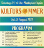 Kultursommer: Bühne frei! Talente auf die Bühne! am 14. August auf dem Kyritzer Marktplatz