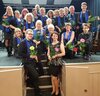 Der Chor „The Kiss of Pop“ der Musikschule Göhlen bei der Frauentagsveranstaltung 2019
