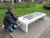 Vorschaubild der News: Innovative Sitzbank: Holzwickedes erste Solarbank steht im Emscherpark