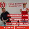 Vorschaubild der Meldung: Landespokal-Achtelfinale der A-Junioren ausgelost