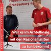 Vorschaubild der Meldung: Achtelfinal-Duelle der B-Junioren steht fest