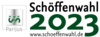 Logo zur Schöffenwahl 2023