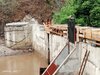 Wasserkraftwerk Tandala - Staumauer und Druckleitung werden fertig gestellt