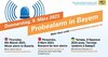 Probealarm in Bayern am 9. März 2023 gegen 11 Uhr - Sirenen- und Lautsprecherwarnung