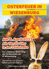 Osterfeuer in Wiesenburg