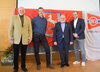 Präsidium 2023 - v. l. n. r. Günter Stahlschmidt, Martin Volpers, Albert Emmerich, Christian Wulf