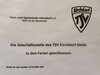 Die Geschäftsstelle des TSV Kirchdorf bleibt in den Ferien geschlossen ...