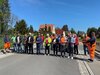 Foto: Wurde in den zurückliegenden Monaten grundhaft durch Landkreis und Stadt Ortrand erneuert: Die Elsterwerdaer Straße in Ortrand. Die innerörtliche Kreisstraße erhielt damit ein komplett neues Aussehen und erfüllt nunmehr alle Voraussetzungen. (Foto: Landkreis/Weser)