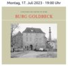Meldung: Vortrag: Goldbeck in der Prignitz – eine unbekannte Wasserburg bei Wittstock.