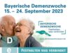 Meldung: Bayerische Demenzwoche vom 15. bis 24.09.2023