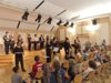 Meldung: Die Neue Philharmonie aus Berlin mit internationaler Besetzung zu Besuch an der Beelitzer Grundschule.