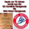 Meldung: Heute vor 70 Jahren wurde aus der SG Vorwärts Harzgerode  Motor Harzgerode