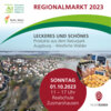 Meldung: Regionalmarkt 2023 - Leckeres und Schönes rund um die Realschule