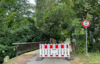 Meldung: Das Befahren der Kampwegbrücke in Meisdorf ist verboten – und wird es auch bleiben.