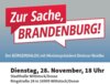 Meldung: „Zur Sache, Brandenburg!“: Woidke lädt zum Bürgerdialog in Wittstock/Dosse