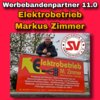 Meldung: Werbebandenpartner 11.0 Elektrobetrieb Markus Zimmer