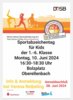 Meldung: SAVE THE DATE: SVO Sportabzeichentag für Kids