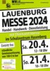 Meldung: Lauenburger Messe 2024 mit Ehrenamtsmesse - Wir sind dabei!
