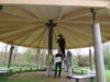 Meldung: Neues Dach für Pavillon im Naturerlebnispfad „Zusamaue“
