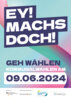 Link zu: Ey! Machs doch! Geh wählen! Aktion zur Kommunalwahl im Landkreis Oberspreewald-Lausitz am 09.06.2024