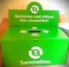 Meldung: Sammelbox für Altbatterien