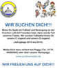 Vorschaubild der Meldung: Junge Fußballer gesucht!