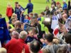 Vorschaubild der Meldung: Euphorisches Training: Kroatien feiert mit Fans in Brandenburg