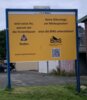 Meldung: BINS plakatiert in Meldorf gegen Kläranlage