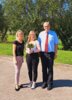 Meldung: Gratulation zur bestandenen Ausbildung sowie Begrüßung als neue Mitarbeiterin in der Gemeinde Gumtow