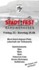 Vorschaubild der Meldung: Die Fussball Sparte kündigt an: Das 52. Barsinghäuser Stadtfest steht vor der Tür und der TSVK ist wieder dabei!