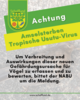Meldung: Tote Amsel gesehen? Bitte melden!