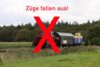 Meldung: Züge fallen aus