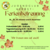 Meldung: Ferienbetreuung im Jugendclub