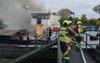Meldung: FEU 3 - Schiff brennt